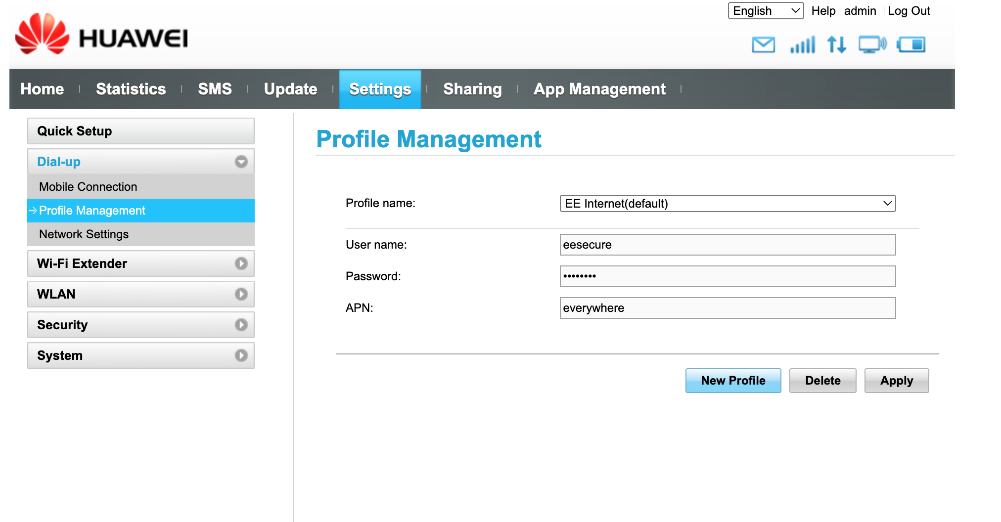 Profile Management